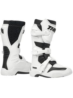 Buty cross dla dzieci Thor Blitz XR biało-czarne