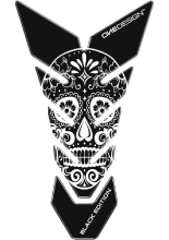 Tankpad Uniwersalny Onedesign Black Edition Skull 4