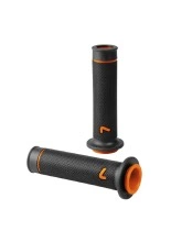 Manetki motocyklowe uniwersalne Lampa Sport-Grip pomarańczowe