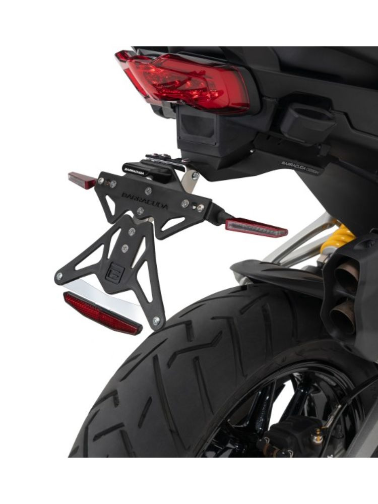 Mocowanie Barracuda do tablicy rejestracyjnej do Ducati Multistrada V4S (22) czarne
