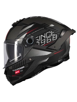 Kask integralny MT Thunder 4 SV Luminence D1 czarno-szary matowy