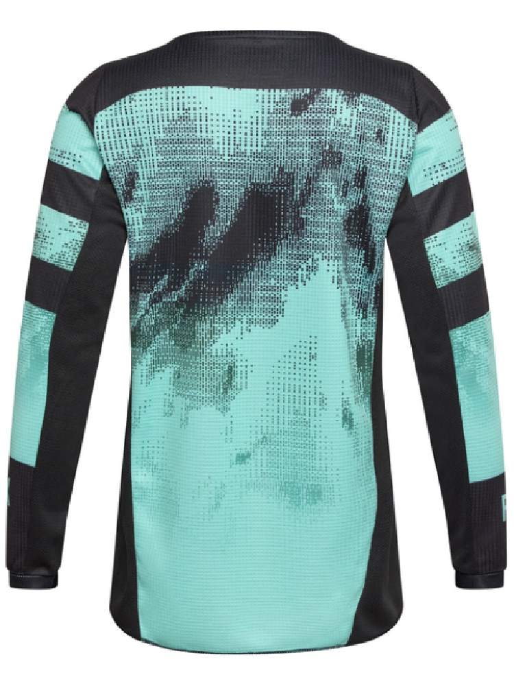 Bluza enduro dziecięca Fox 180 Kairos czarno-niebieska