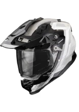 Kask adventure Scorpion ADF-9000 Air Patrol czarno-czerwony