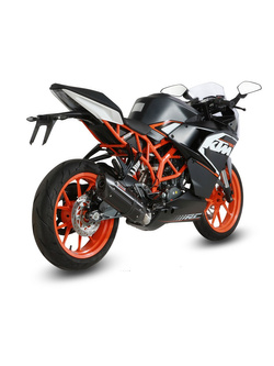 Pełny układ wydechowy (Suono) MIVV do KTM RC125 (14-16) czarny