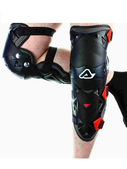 Nakolanniki motocyklowe Acerbis Impact Evo 3.0 czarno-czerwone