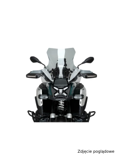 Szyba motocyklowa turystyczna PUIG Plus BMW R1300 GS (23-)/ Adventure (24-) przeźroczysta
