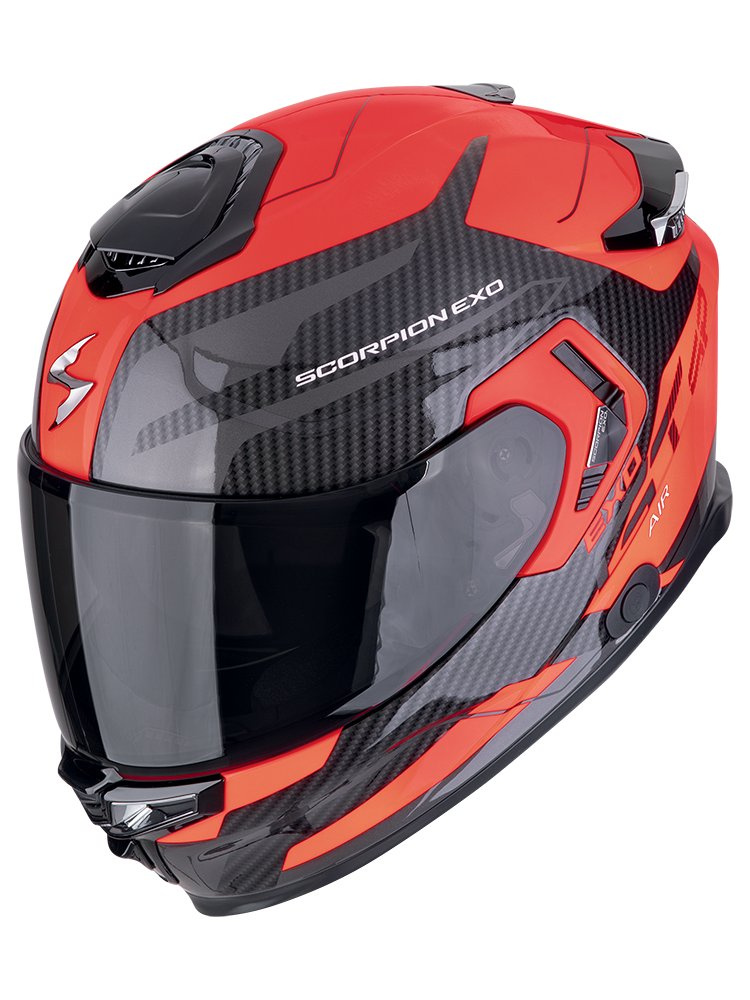 Kask integralny Scorpion EXO-GT SP Air Flex czarno-czerwony