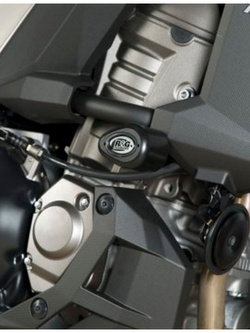 CRASH PADY AERO R&G DO Kawasaki ER6-N (Naked) (12-16) (czarne)