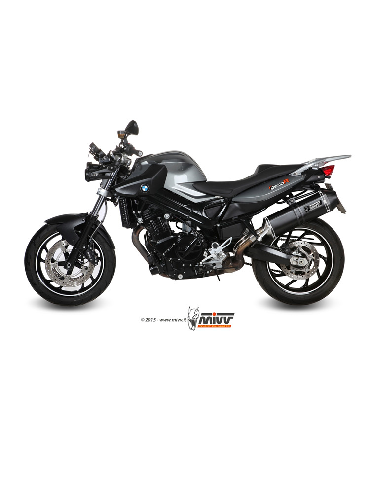 Tłumik motocyklowy Slip-On Line (Speed Edge) MIVV do BMW F800 R / GT (09-20) czarny