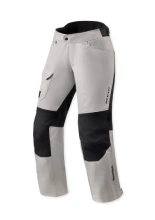 Spodnie motocyklowe damskie tekstylne REV’IT! Convergent H2O szaro-czarne
