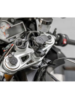 Zestaw na motocykl: etui na telefon Samsung Galaxy S22, wodoodporny pokrowiec oraz mocowanie Quad Lock 