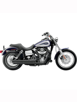 Pełny układ wydechowy Cobra Speedster Slashdown do wybranych modeli Harley Davidson czarny