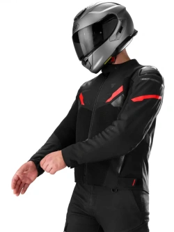 Kurtka motocyklowa tekstylna Shima STX Air G2 czarno-czerwona
