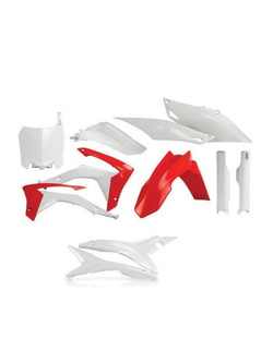 Pełny zestaw plastików Acerbis BIG Honda CRF 250 R [14-17]/ 450 R [13-16] [wersja EU] czerwono-biały