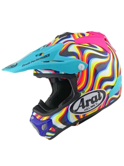 Kask enduro Arai MX-V Evo Stream różowy