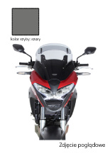 Szyba motocyklowa MRA Variotouringscreen "VT" Honda VFR 800 X Crossrunner (17-22) przyciemniana