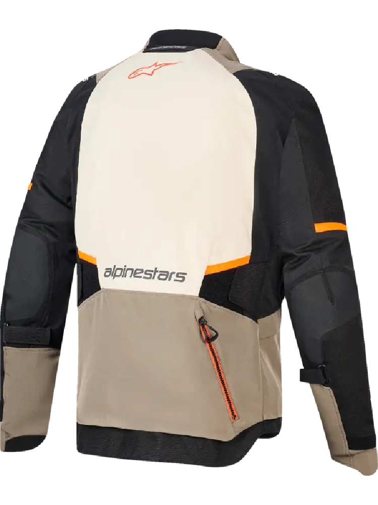 Kurtka motocyklowa tekstylna Alpinestars Andes V4 Drystar czarno-brązowa