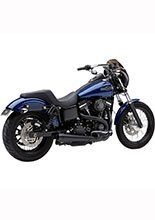 Pełny układ wydechowy El Diablo 2-into-1 Cobra Harley Davidson Dyna Street Bob/ Fat Bob/ Low Rider/ Wide Glide czarny