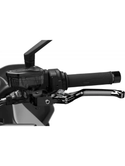 Regulowana dźwignia sprzęgła PUIG 4.0 Evo [bez zawiasu] czarna