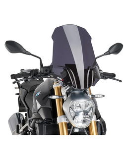 Owiewka PUIG do BMW R1200R (15-18) do oryginalnego wspornika BMW mocno przyciemniana