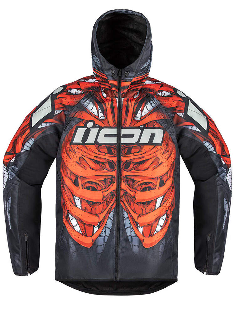 Kurtka motocyklowa tekstylna Icon Airform Manik'RR czerwona