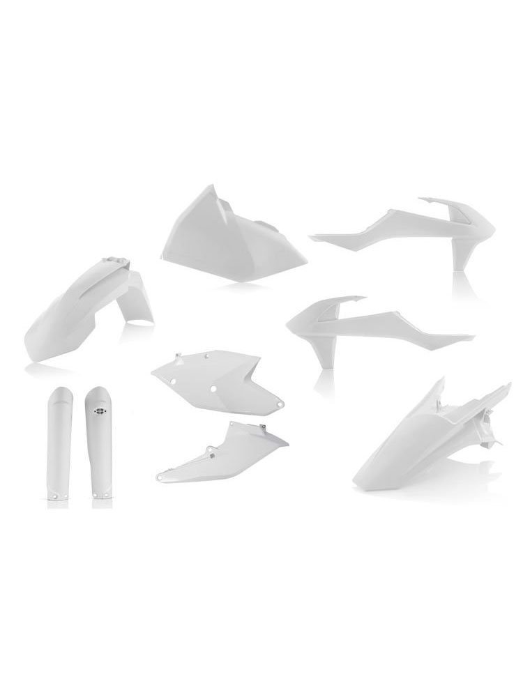 Pełny zestaw plastików Acerbis KTM modele EXC/ EXC-F/ XC-F biały