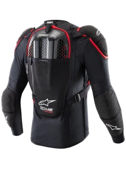 Zbroja motocyklowa Alpinestars z systemem Tech-Air Off-Road czarno-czerwona