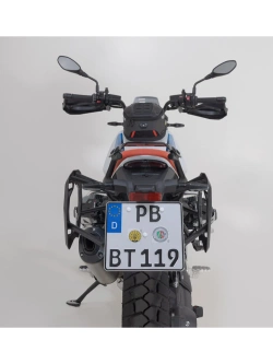 Zestaw: kufry boczne + stelaże PRO TRAX ADV SW-Motech BMW R12 G/ S (25-) czarne [poj.: 37+45l]
