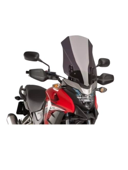 Szyba motocylowa turystyczna PUIG Honda CB500X (16-23) mocno przyciemniana