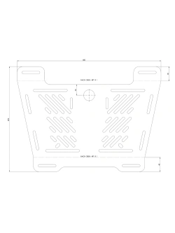 Poszerzenie bagażnika Hepco&Becker Suzuki GSX-8TT (25-)