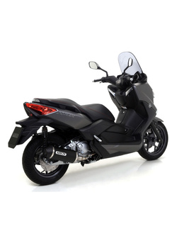 Tłumik Arrow Urban [Aluminium "Dark" + Nichrom "Dark"] - Yamaha X-MAX 250 [09-16]