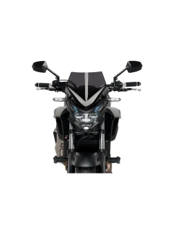 Szyba motocyklowa sportowa PUIG New Generation Honda CB 500F (16-24) mocno przyciemniana
