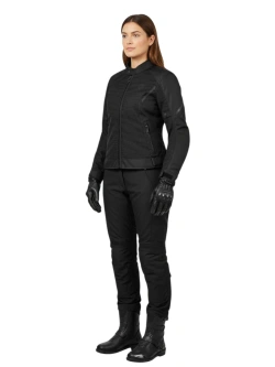 Kurtka motocyklowa damska tekstylna REV’IT! Torque 2 H2O czarna
