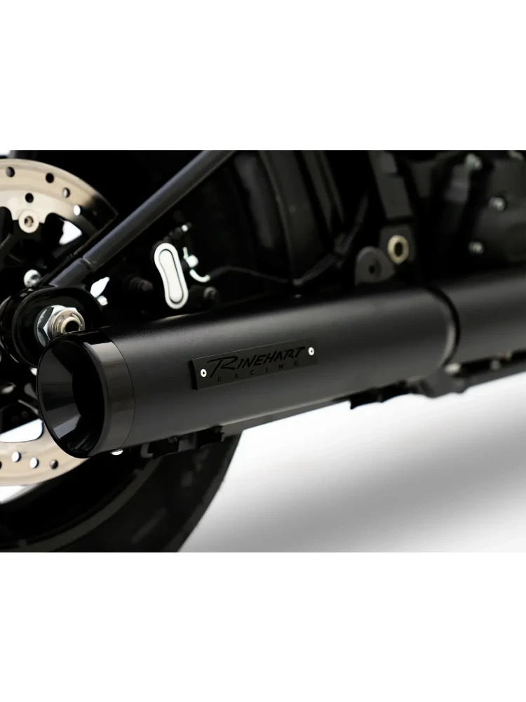Tłumik motocyklowy Rinehart Racing 4" HP40 Harley Davidson Softail (wybrane modele) czarny