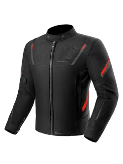 Kurtka motocyklowa tekstylna Shima Rush 3.0 czarno-czerwona