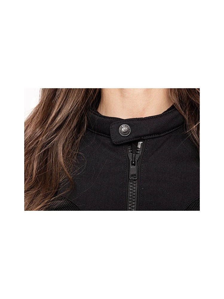 Kurtka motocyklowa tekstylna damska John Doe Aero Mesh czarna