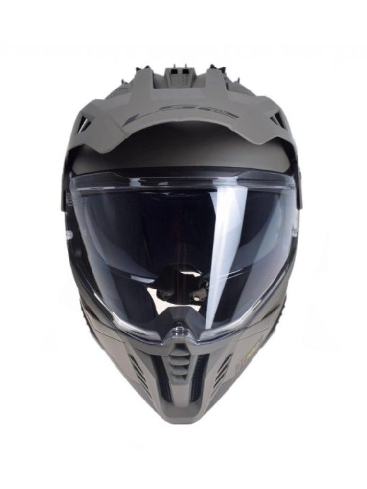 Kask adventure LS2 MX702 Pioneer II Solid szary matowy