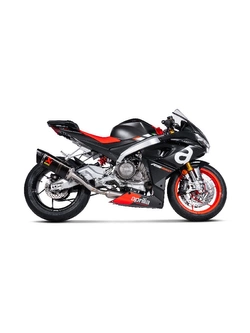 Pełny układ wydechowy Akrapović Street Aprilia RS/Tuono 660 (25-) stalowy [bez homologacji]