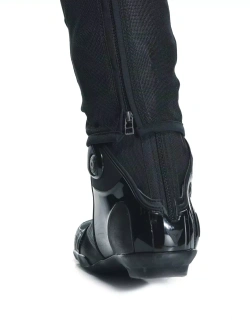 Spodnie motocyklowe tekstylne Dainese Drake 2 Air Absoluteshell czarne z białym napisem