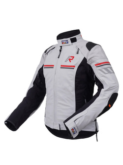 Kurtka motocyklowa damska tekstylna Rukka Armatou-R szaro-czarna