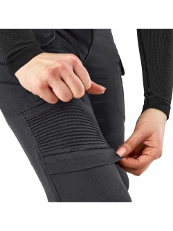 Jeansy motocyklowe damskie Shima Giro 3.0 szare