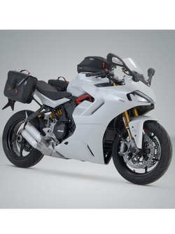 Sakwy wodoodporne Sw-Motech SysBag WP M/S + stelaże SLC do Ducati Monster 1200 (16-), Super Sport 950/S (21-25) [pojemność: 39 l]