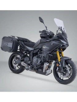 Zestaw: kufry boczne DUSC M + stelaże PRO SW-Motech Yamaha Tracer 7/ GT (RM55, RM56) (25-) [poj.: 2 x 33 l]