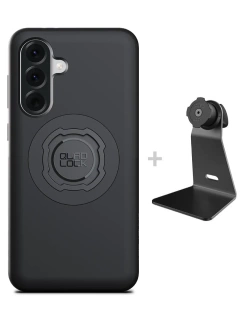 Zestaw na biurko: etui MAG na telefon Samsung Galaxy A56 (magnetyczne) + uchwyt Quad Lock