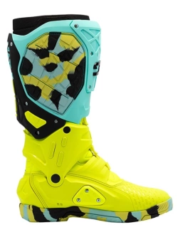 Buty enduro Sidi Crossair X biało-niebiesko-czerwone