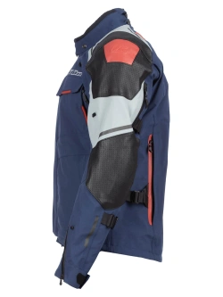 Kurtka motocyklowa tekstylna Klim Kodiak niebiesko-czerwona