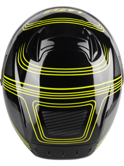 Kask integralny Lazer Rafale Darkside czarno-żółty