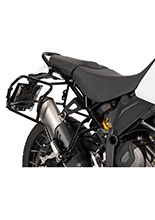 Stelaż boczny do kufrów Cutout Xplorer 40/37 Hepco&Becker do Ducati Desert X (22-) czarny