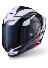 Kask integralny Alpinestars S-R7 A-Core czarno-biało-czerwony