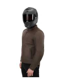 Kurtka motocyklowa skórzana Shima Hunter 3.0 brązowa